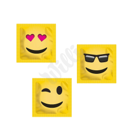 Kondom Exs Emoji 1 ks