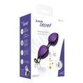 Venušiny kuličky fialové Joyballs Secret violett/schwarz
