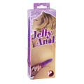 Fialový gelový anální vibrátor - Jelly Anal Purple 7 programů