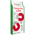 Pouta Toy Joy modrá Furry Fun Cuffs Blue Plush