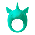 Vibrační kroužek Lola Games MiMi Animals Unicorn Alfie zelený