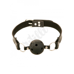 Černý roubík Breathable Ball Gag