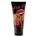 Lubrikační gel s příchutí malin Lick-it 100ml
