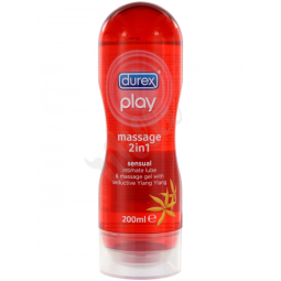 Masážní a lubrikační gel Durex Play 2v1 Sensual 200 ml