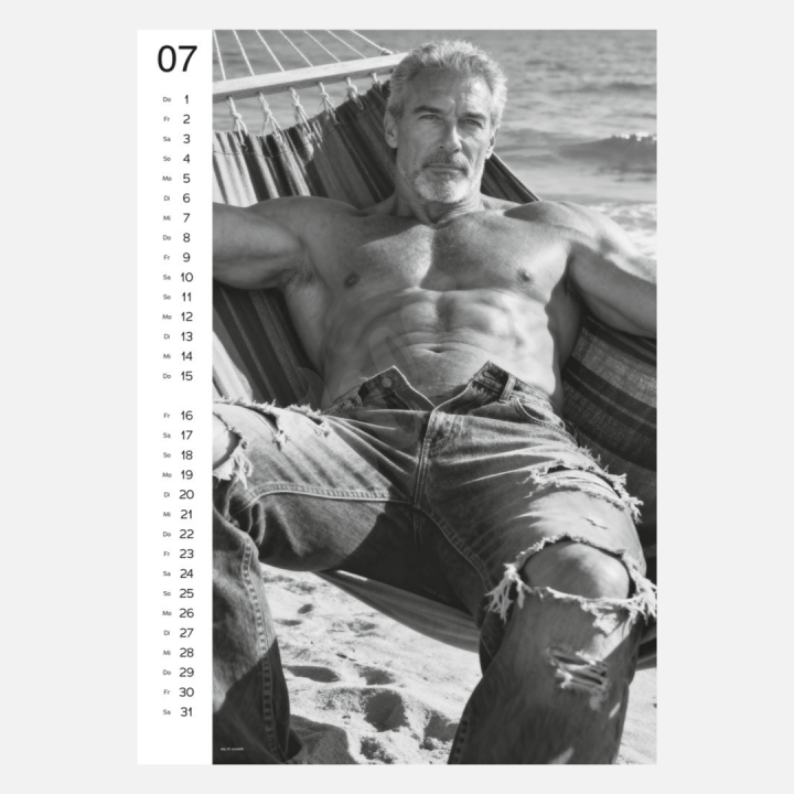 Kalendář Pin-up Calendar Men 2027