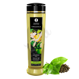 Shunga - Massage Oil Organica Exotic Green Tea
