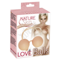 Venušiny kuličky z jemného materiálu nature skin
