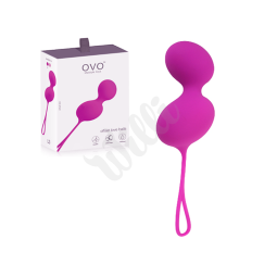 Venušiny kuličky OVO L3 LOVE BALL FUCHSIA