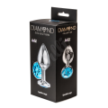 Anální kolík Lola Games Diamond Sparkle Large modrý