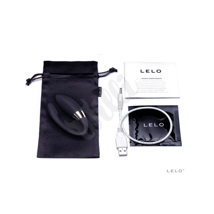LELO Noa Black Luxusní silikonový vibrátor