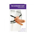 Připínací dvojitý penis The Extender Duet Hollow Strap-On Kinx