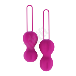 Venušiny kuličky Nomi Tang - IntiMate Kegel Set Plus Red Violet