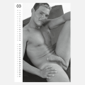 Kalendář Pin-up Calendar Real Cocks 2027
