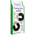 Pouta Toy Joy modrá Furry Fun Cuffs Blue Plush