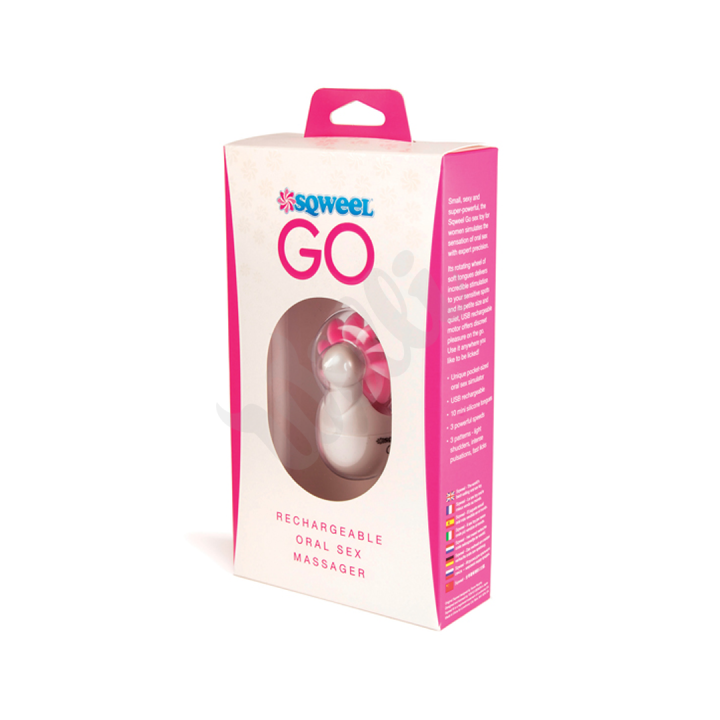 Dámský stimulátor Sqweel - Go Oral Sex Toy Pink