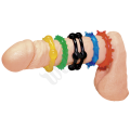Barevné kroužky na penis - Sex marathon