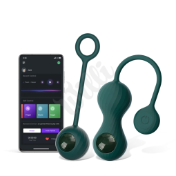 Magic Motion - Crystal Duo Smart Kegel Vibrator with Weight Set