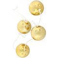 Zlaté venušiny kuličky se 4 kuličkami