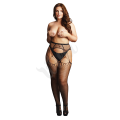 Punčochy Celebrate Suspender Pantyhose - Plus Size