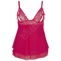 Červená noční košilka Babydoll