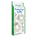 Pouta Toy Joy modrá Furry Fun Cuffs Blue Plush