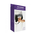 Připínací vibrační penis The Extender Hollow Vibrating Strap-On Kinx