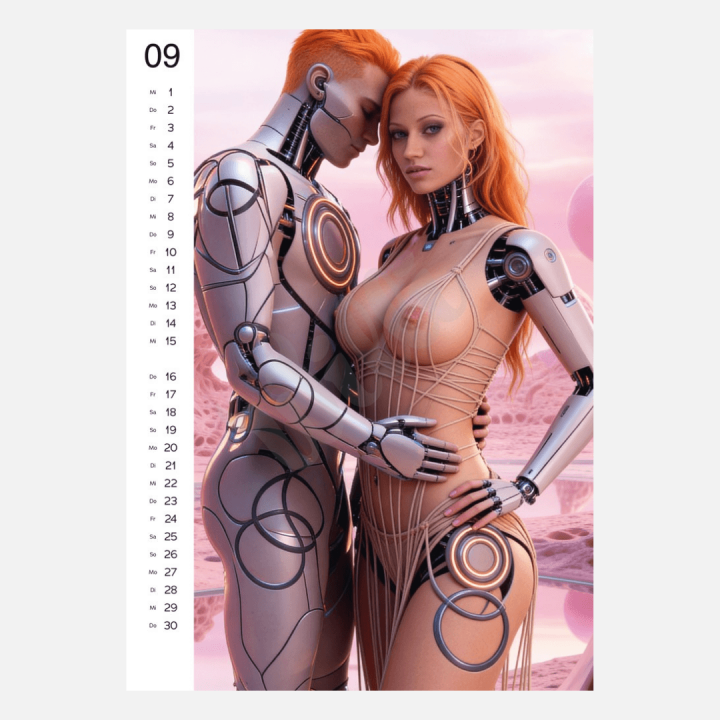 Kalendář Pin-up Calendar Wild Fantasy 2027