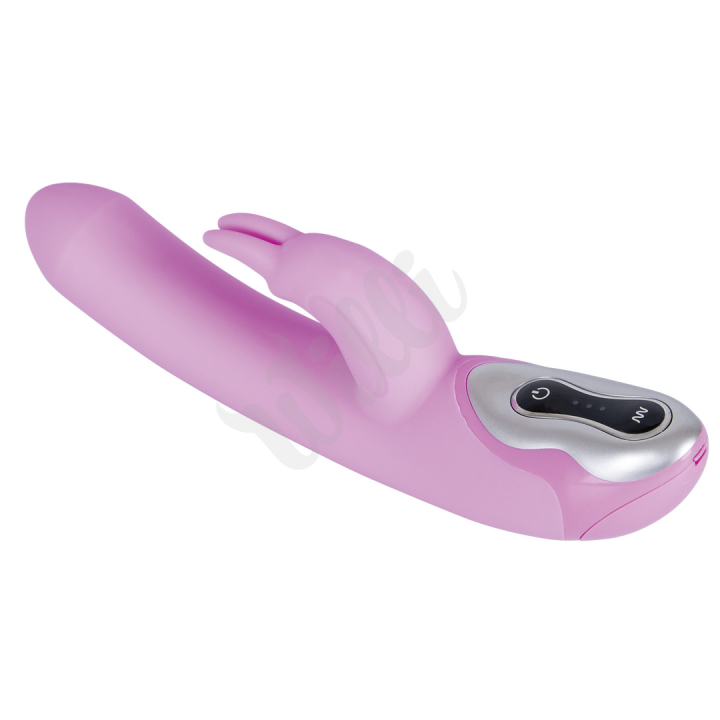 Silikonový vibrátor s dráždičem klitorisu Gipsy Tipsy